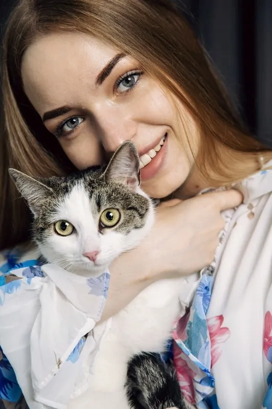 С животными